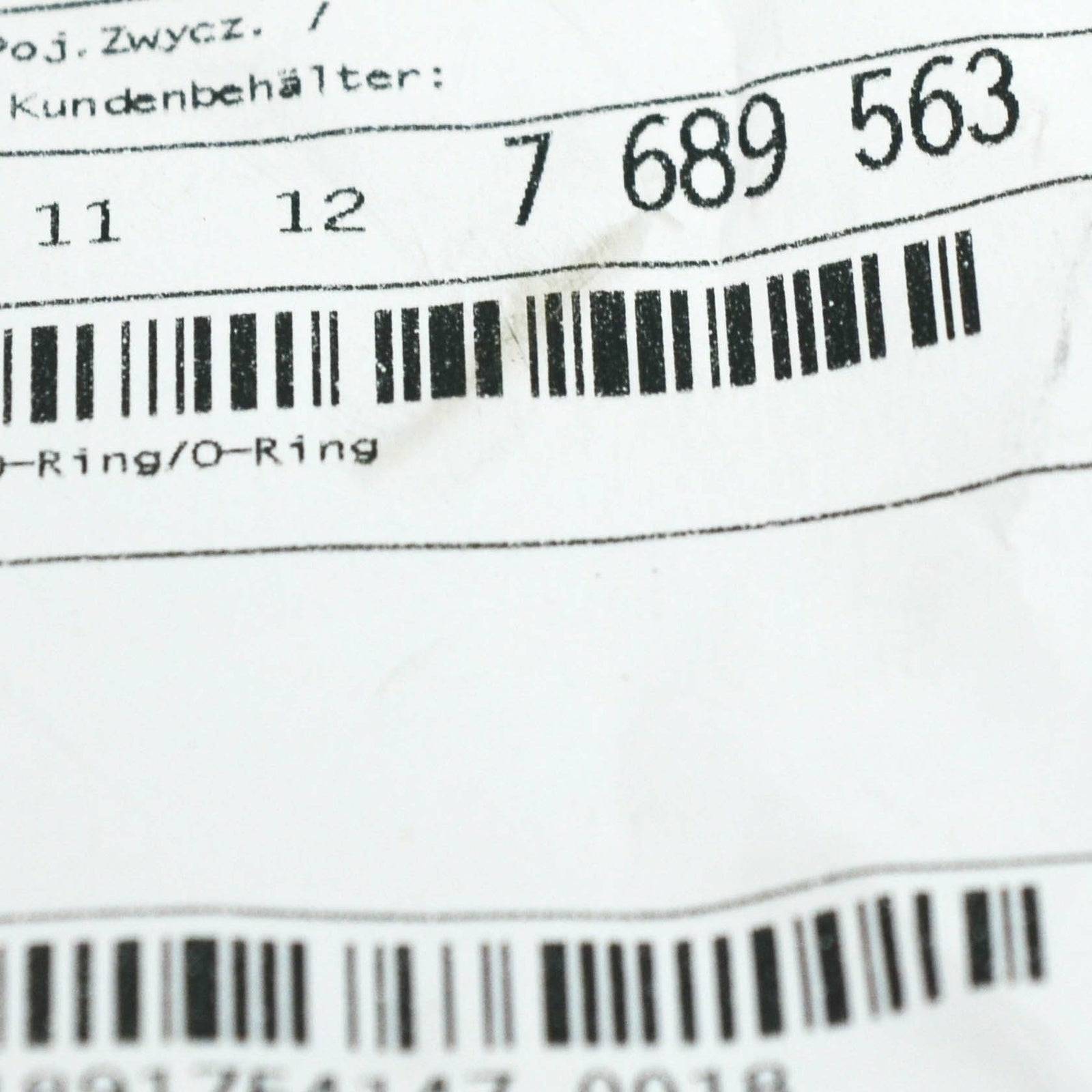 new bmw 1 f21 16 x 2 tyrbocharger o-ring 11127689563 original