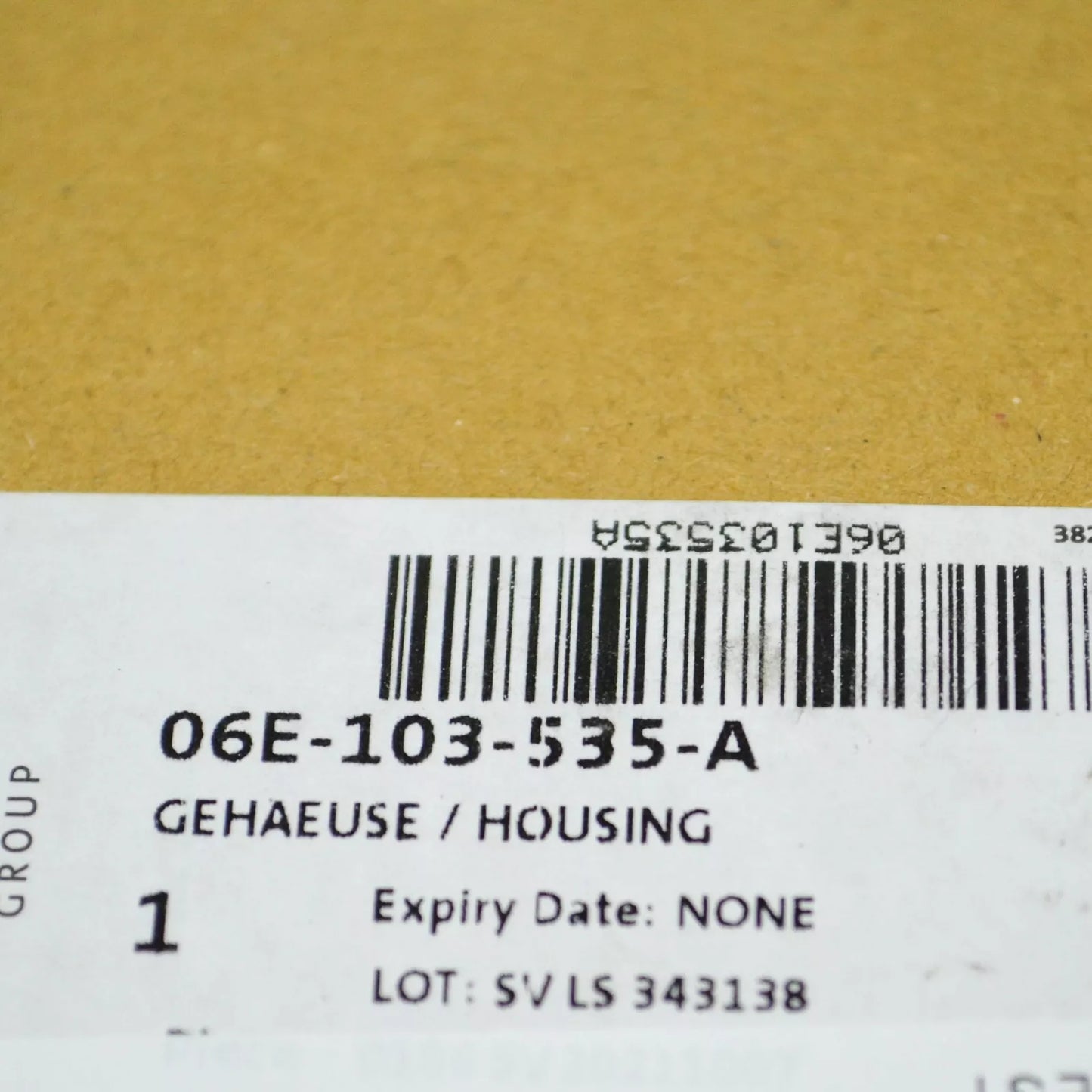 NEW AUDI A4 B8 HIGH PRESSURE FUEL PUMP HOUSING 06E103535A