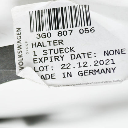 NEW VW PASSAT B8 3G REAR RIGHT EXHAUST PIPE TIP BRACKET 3G0807056 ORIGINAL