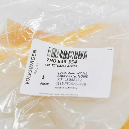 NEW VW TRANSPORTER T5 SLIDING DOOR RIGHT LOCK WATER DEFLECTOR 7H0843354 ORIGINAL