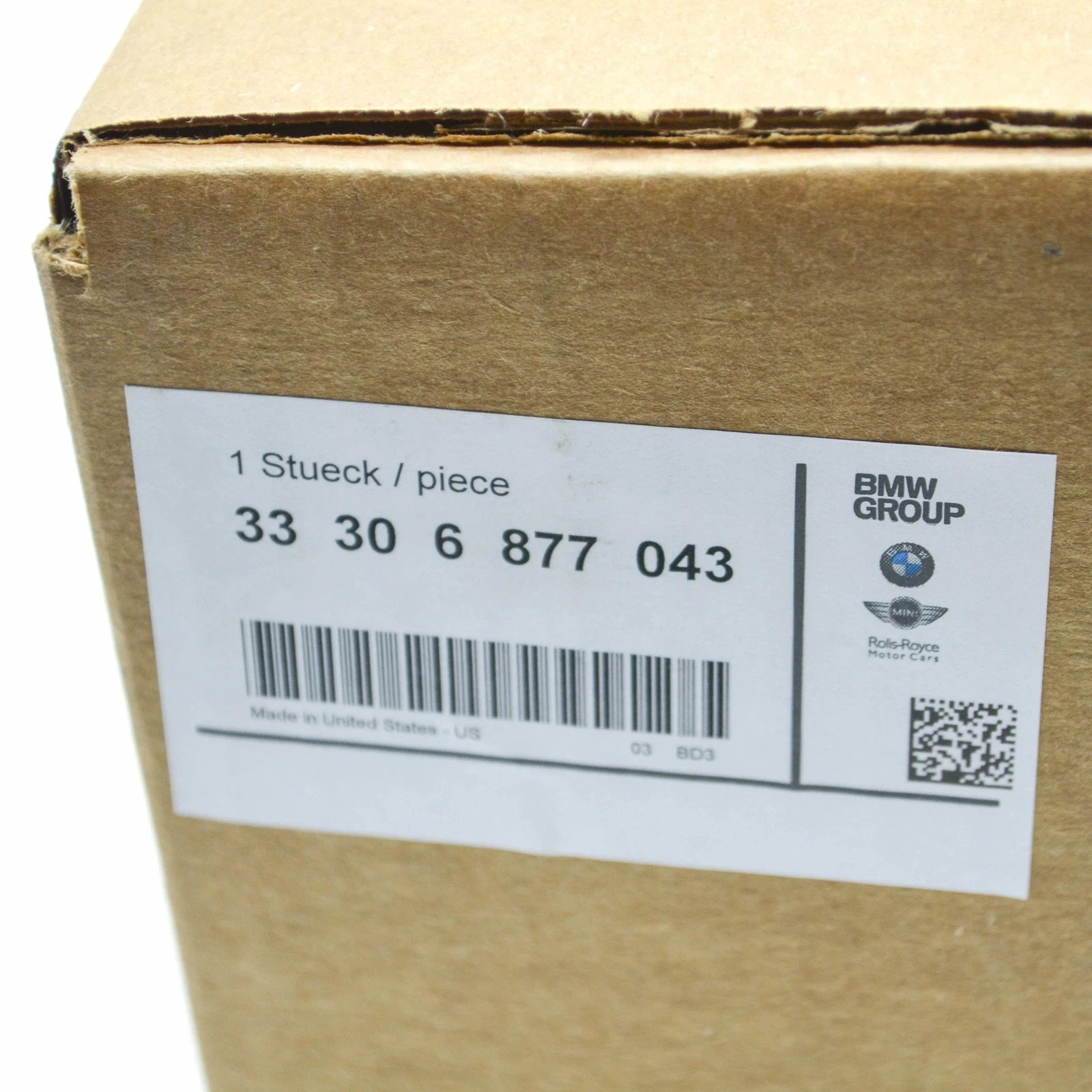 NEW BMW X5 G05 AERO REAR LEFT CONTROL ARM COVER PANEL 33306877043 ORIGINAL