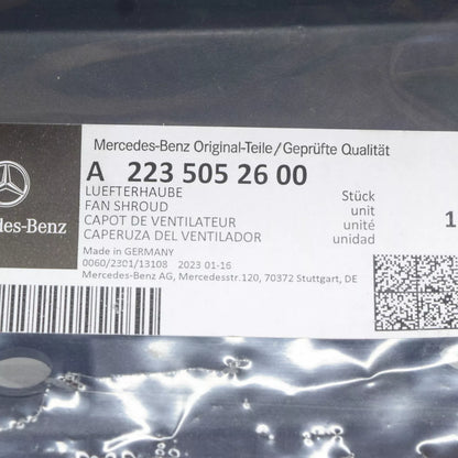 NEW MERCEDES-BENZ S W223 AIR INTAKE A2235052600 ORIGINAL