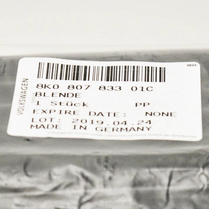 NEW AUDI A4 B8 S-LINE REAR BUMPER DIFFUSER MOLDING 8K080783301C 2011