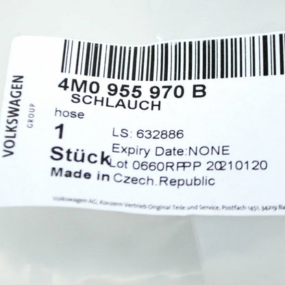 NEW AUDI Q7 4M HEADLIGHT WASHER SYSTEM HOSE 4M0955970B
