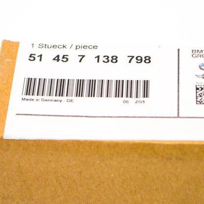 NEW BMW 3 E90 CUP HOLDER BEIGE DECOR TRIM LHD 51457138798 7138798 ORIGINAL