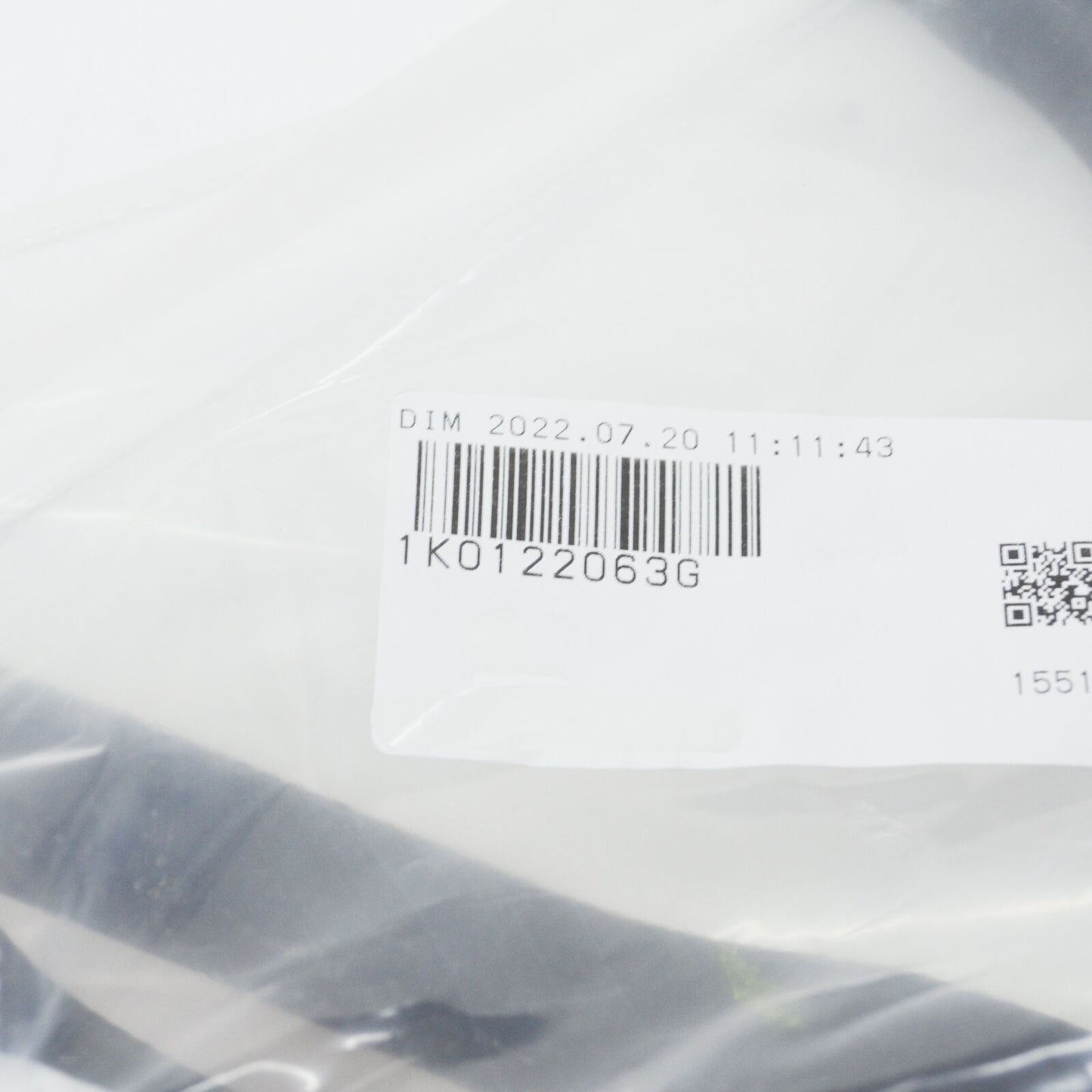 NEW AUDI A3 8P ENGINE COOLANT HOSE 1K0122063G ORIGINAL