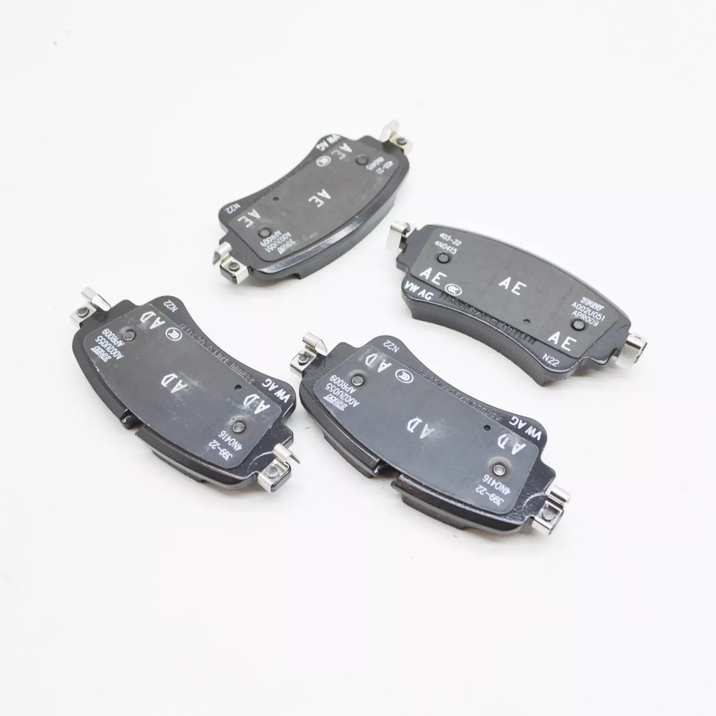 NEW AUDI A6 C8 REAR BRAKE PADS SET 4N0698451J