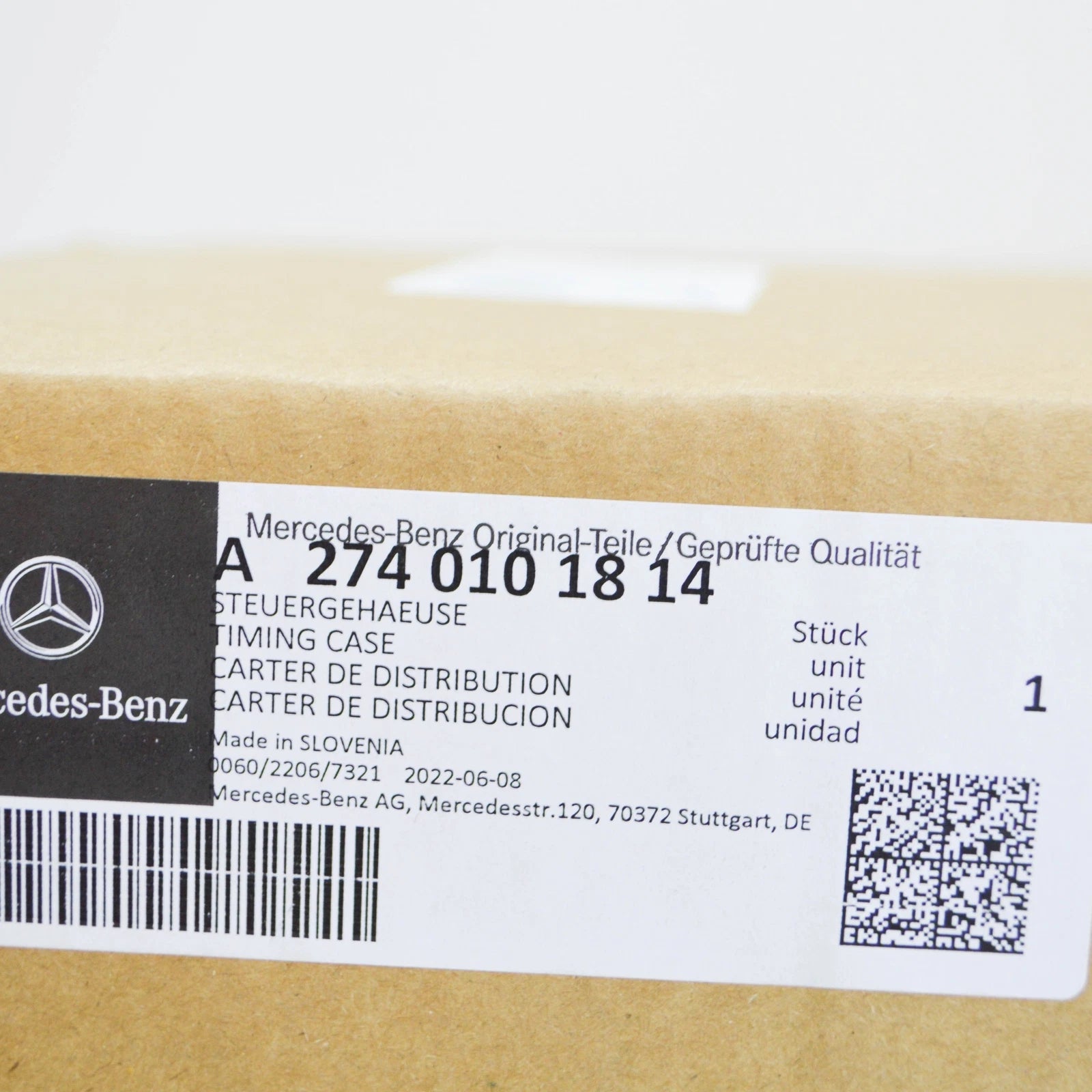 NEW MERCEDES-BENZ C W205 ENGINE TIMING CASE A2740101814 ORIGINAL