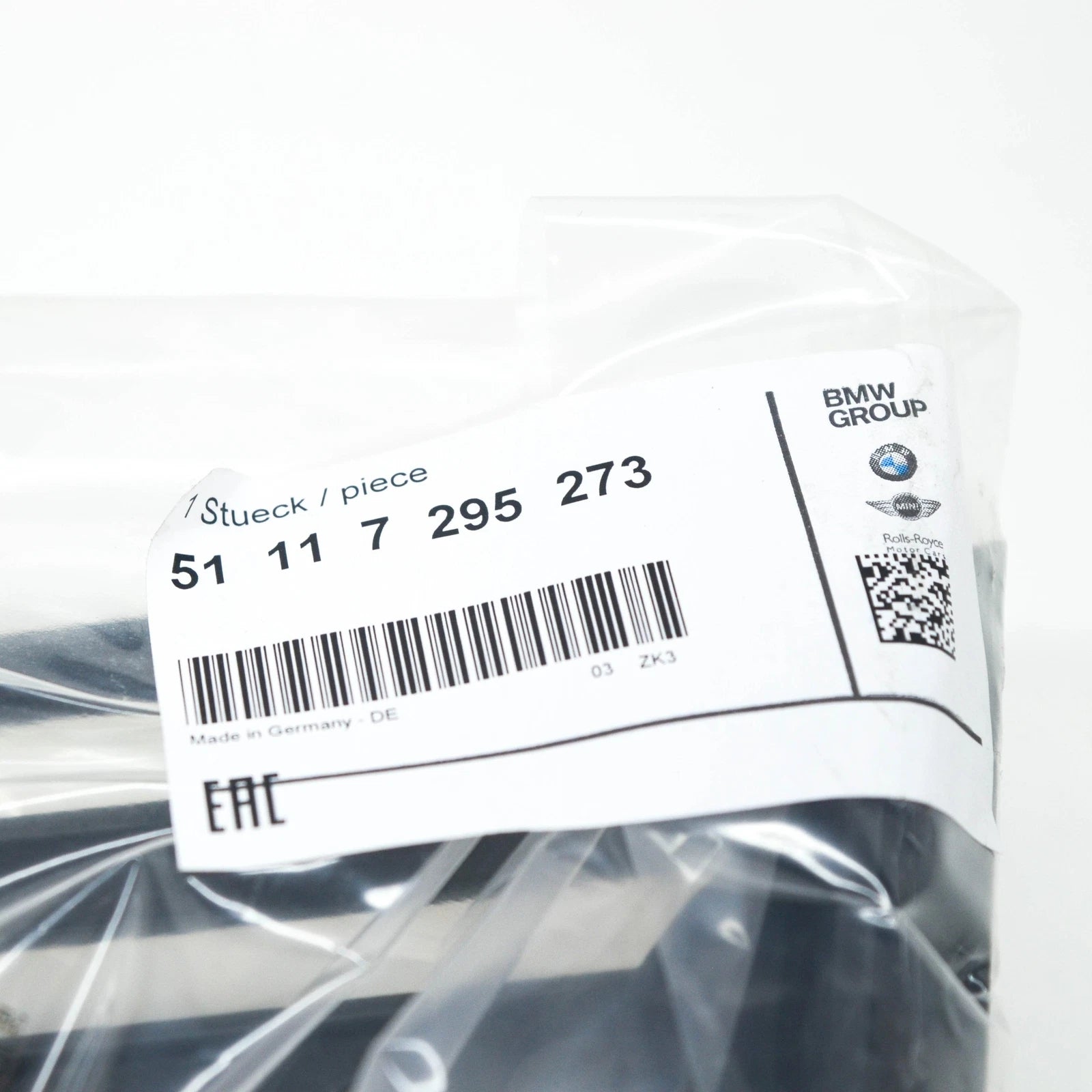 NEW BMW 7 F01 FRONT BUMPER CENTER GRILLE 51117295273 7295273 2015 ORIGINAL