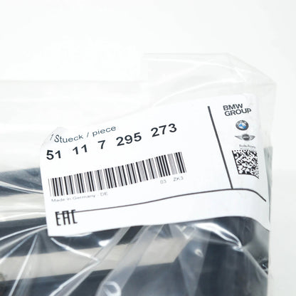 NEW BMW 7 F01 FRONT BUMPER CENTER GRILLE 51117295273 7295273 2015 ORIGINAL