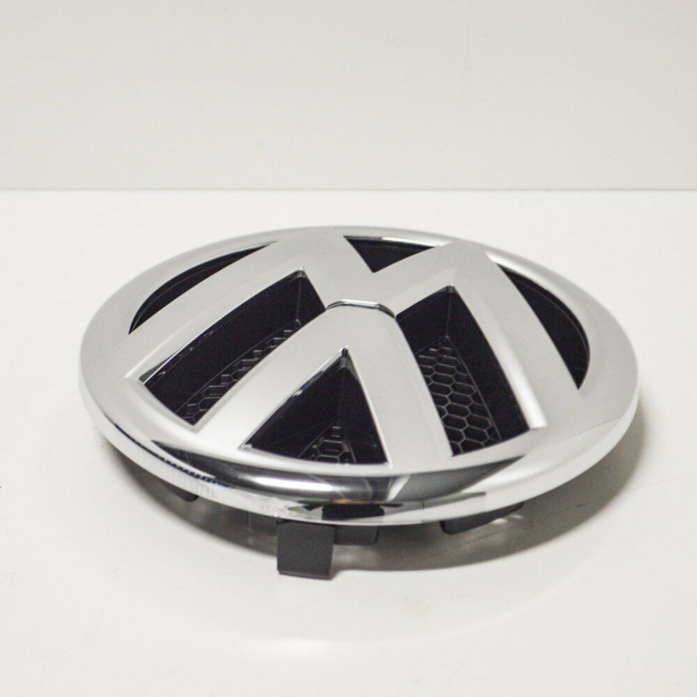 NEW VOLKSWAGEN TRANSPORTER T5 FRONT GRILLE BADGE 7E0853601C739 ORIGINAL