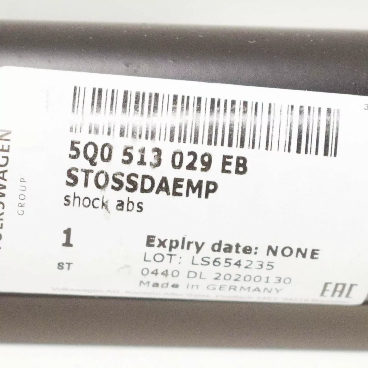 NEW AUDI A3 8V REAR LEFT SHOCK ABSORBER 5Q0513029EB ORIGINAL
