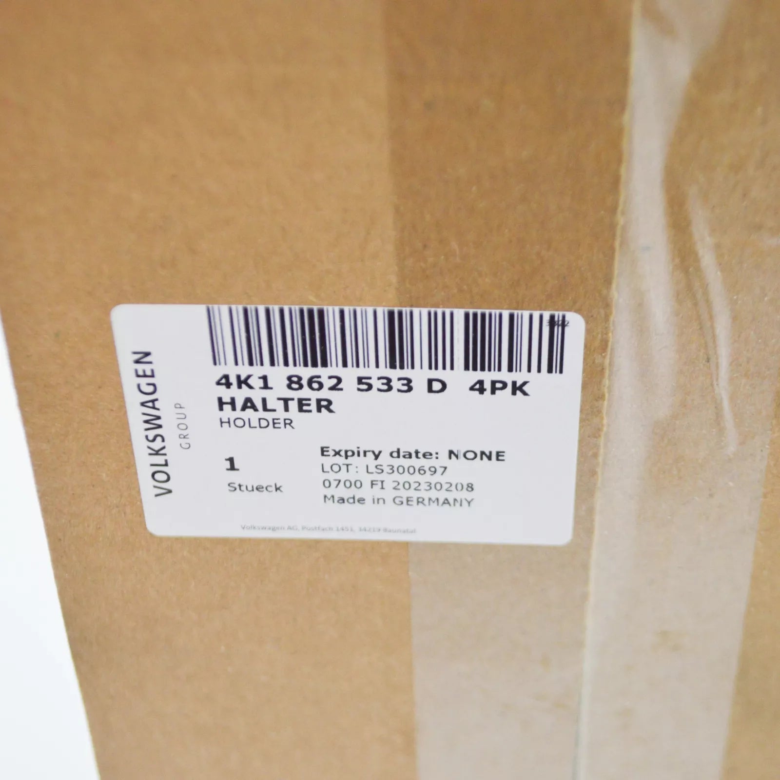 NEW AUDI A6 C8 CENTER CONSOLE CUP HOLDER 4K1862533D4PK LHD ORIGINAL