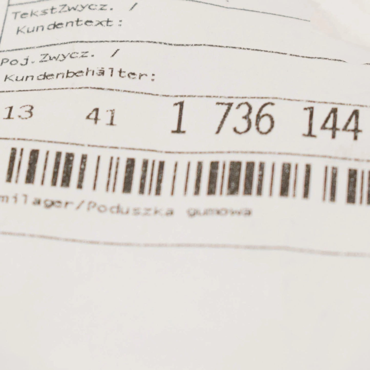 NEW BMW 3 E36 M3 IDLE CONTROL VALVE MOUNT 13411736144 ORIGINAL