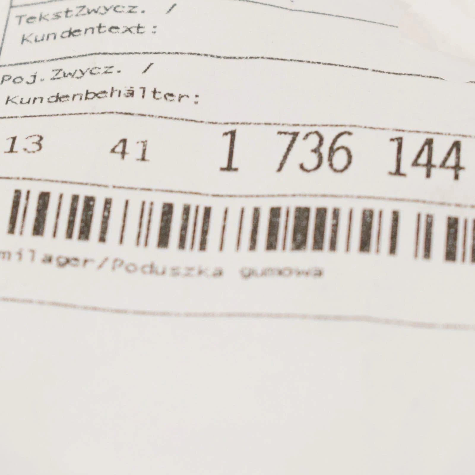 NEW BMW 3 E36 M3 IDLE CONTROL VALVE MOUNT 13411736144 ORIGINAL