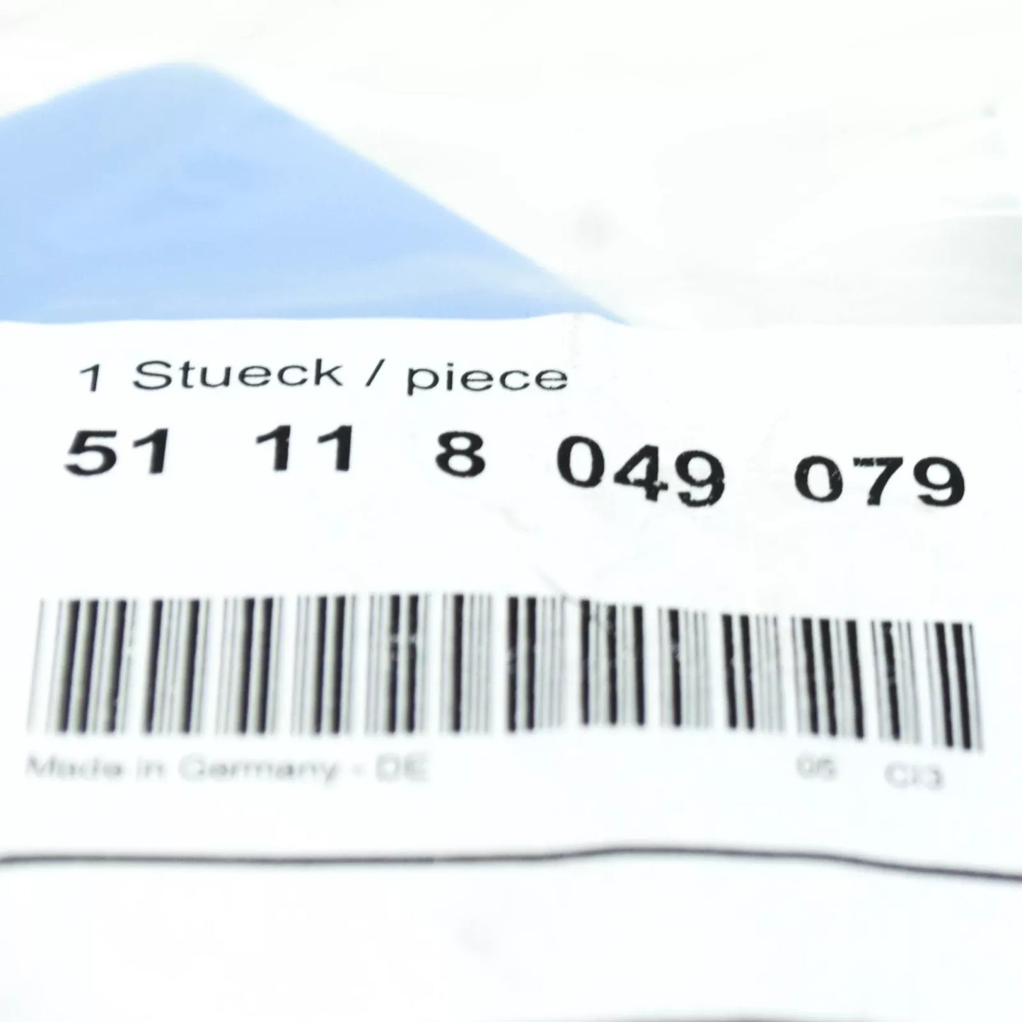 NEW BMW 5 F10 M FRONT BUMPER COVER LEFT BRACKET 8049079 51118049079 ORIGINAL