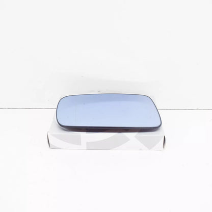 NEW BMW 3 E46 FRONT LEFT DOOR MIRROR GLASS 51168247129 LHD ORIGINAL