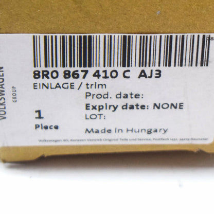 NEW AUDI Q5 8R FRONT RIGHT DOOR PANEL TRIM 8R0867410CAJ3 ORIGINAL