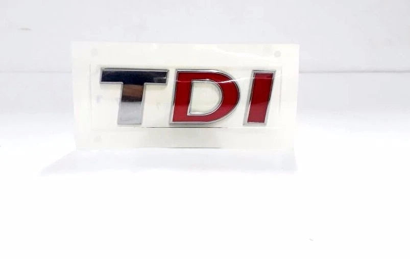 VW AMAROK CRAFTER REAR BOOT LID BADGE "TDI" INSCRIPTION EMBLEM NEW