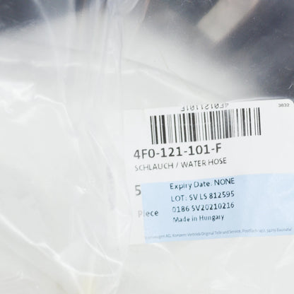 NEW AUDI A6 C6 UPPER RADIATOR COOLANT HOSE 4F0121101F