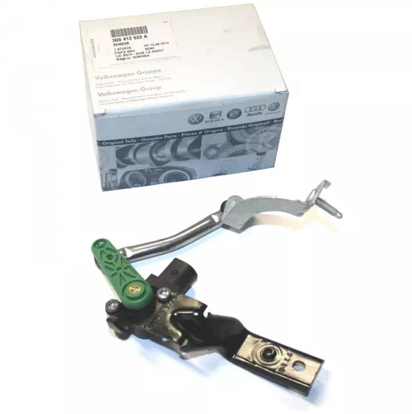 NEW VW PASSAT B8 3G FRONT RIGHT HEADLIGHT LEVEL SENSOR 3Q0412522A ORIGINAL