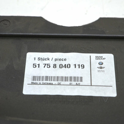 NEW BMW 5 E60 M5 ENGINE SPLASH SHIELD RIGHT COVER 51758040119 ORIGINAL