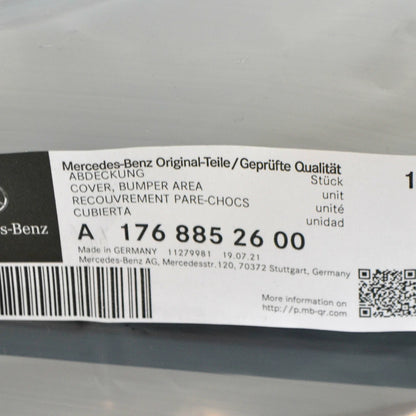 NEW MB A W176 AMG FRONT BUMPER CENTER LOWER GRILLE A1768852600