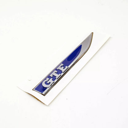NEW VW GOLF MK7 5G FRONT RIGHT WING GTE LOGO BADGE 5G0853688ACAFL ORIGINAL