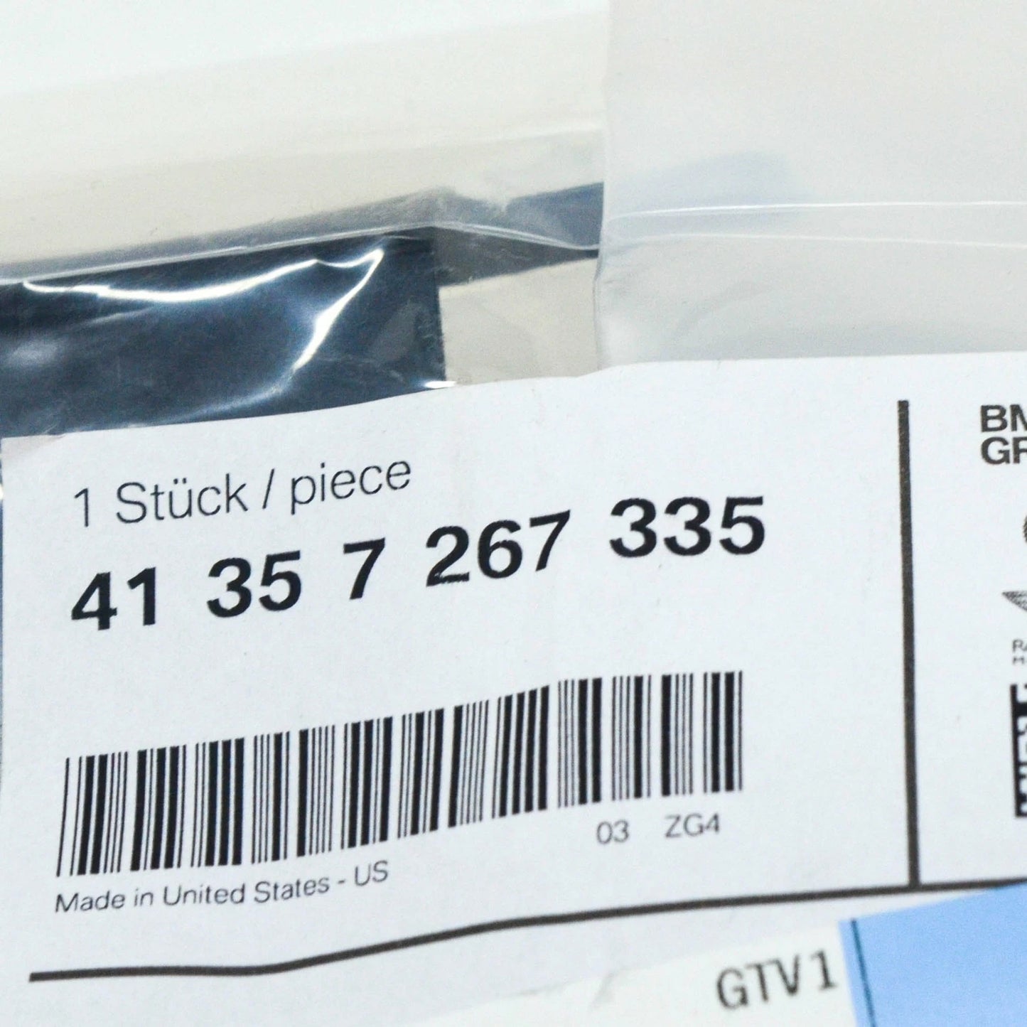 NEW BMW X3 F25 FRONT LEFT SIDE PANEL REAR BRACKET 41357267335 ORIGINAL