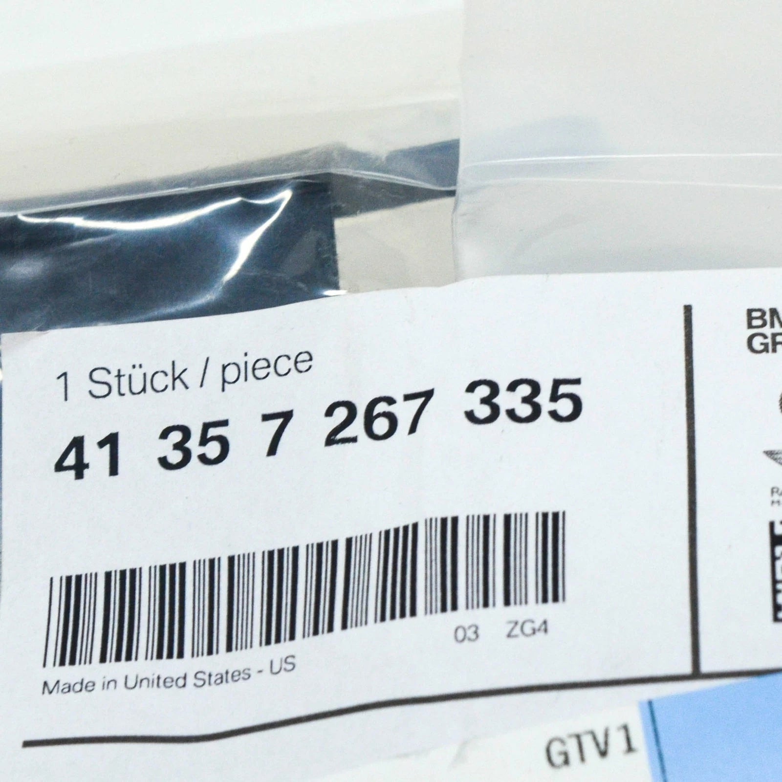 NEW BMW X3 F25 FRONT LEFT SIDE PANEL REAR BRACKET 41357267335 ORIGINAL