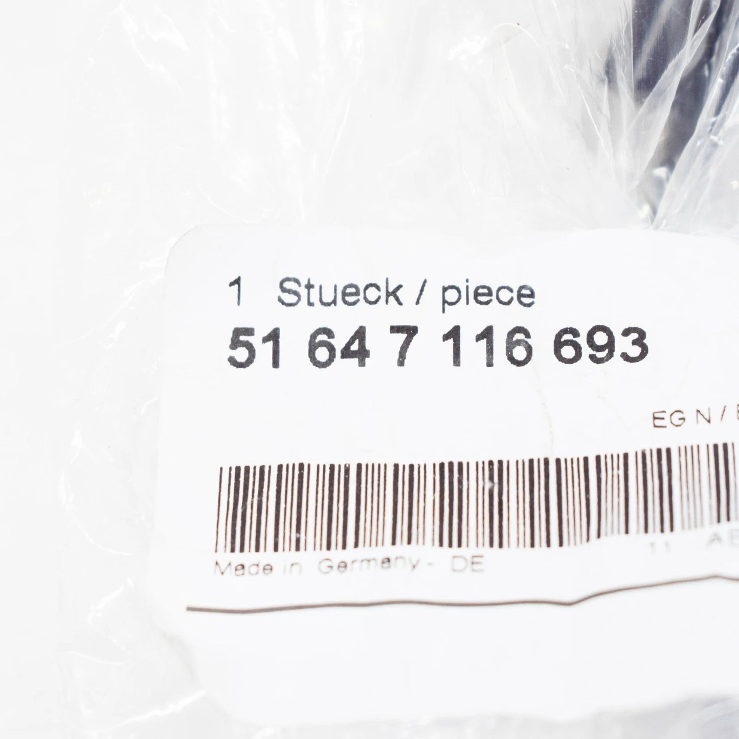 NEW BMW 3 E90 ENGINE HOOD CATCH BRACE 7116693 51647116693 ORIGINAL