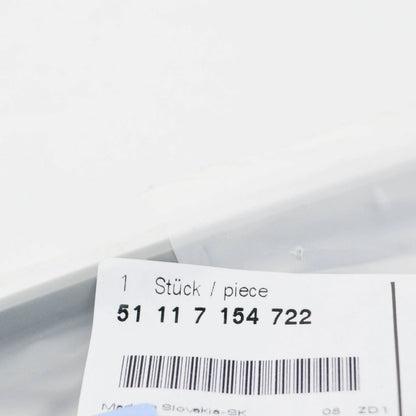 NEW BMW 3 E92 FRONT BUMPER RIGHT LOWER GRILLE 51117154722 7154722 2010 ORIGINAL