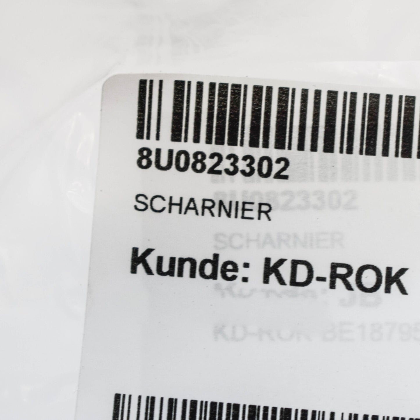 NEW AUDI Q3 8U FRONT RIGHT HOOD HINGE 8U0823302 2015 ORIGINAL