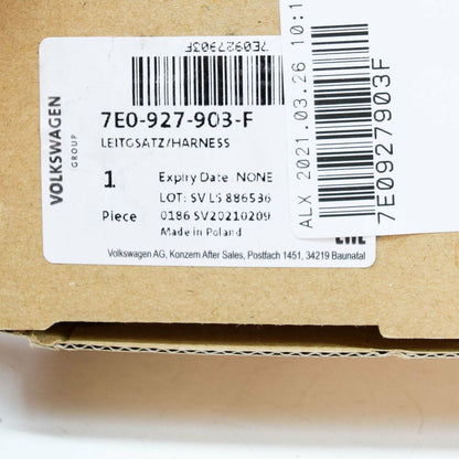 NEW VW TRANSPORTER T6 FRONT LEFT SPEED SENSOR WIRING HARNESS 7E0927903F ORIGINAL