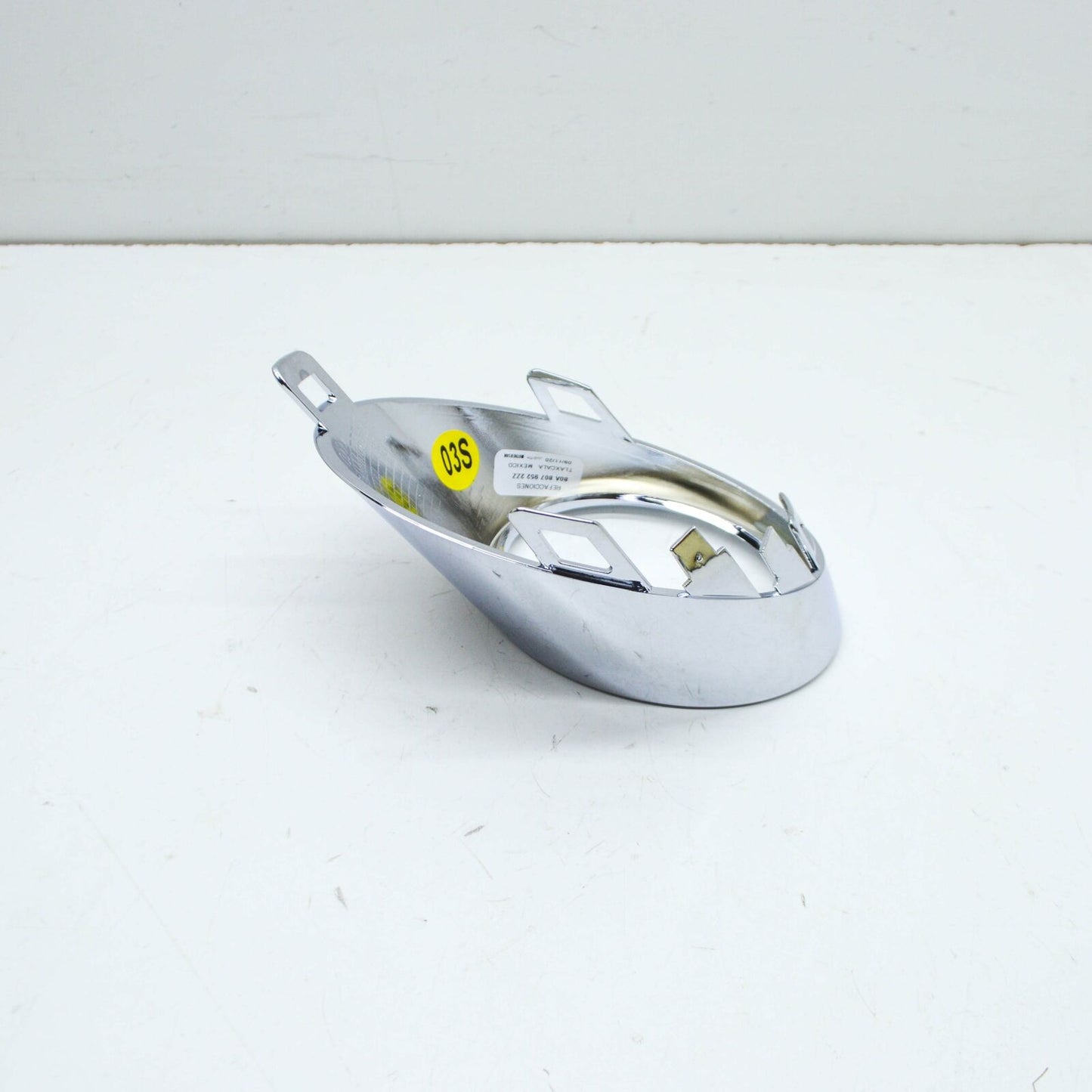 NEW AUDI Q5 80A REAR BUMPER RIGHT OUTER EXHAUST TRIM CHROME 80A8079522ZZ