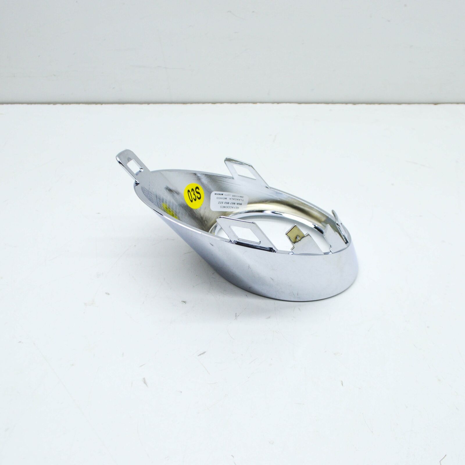 NEW AUDI Q5 80A REAR BUMPER RIGHT OUTER EXHAUST TRIM CHROME 80A8079522ZZ