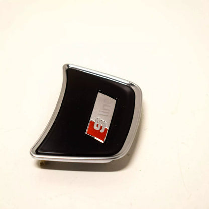 NEW AUDI A1 SPORTBACK 8X S-LINE SPORT STEERING WHEEL EMBLEM LOGO 4H0419673AINZ