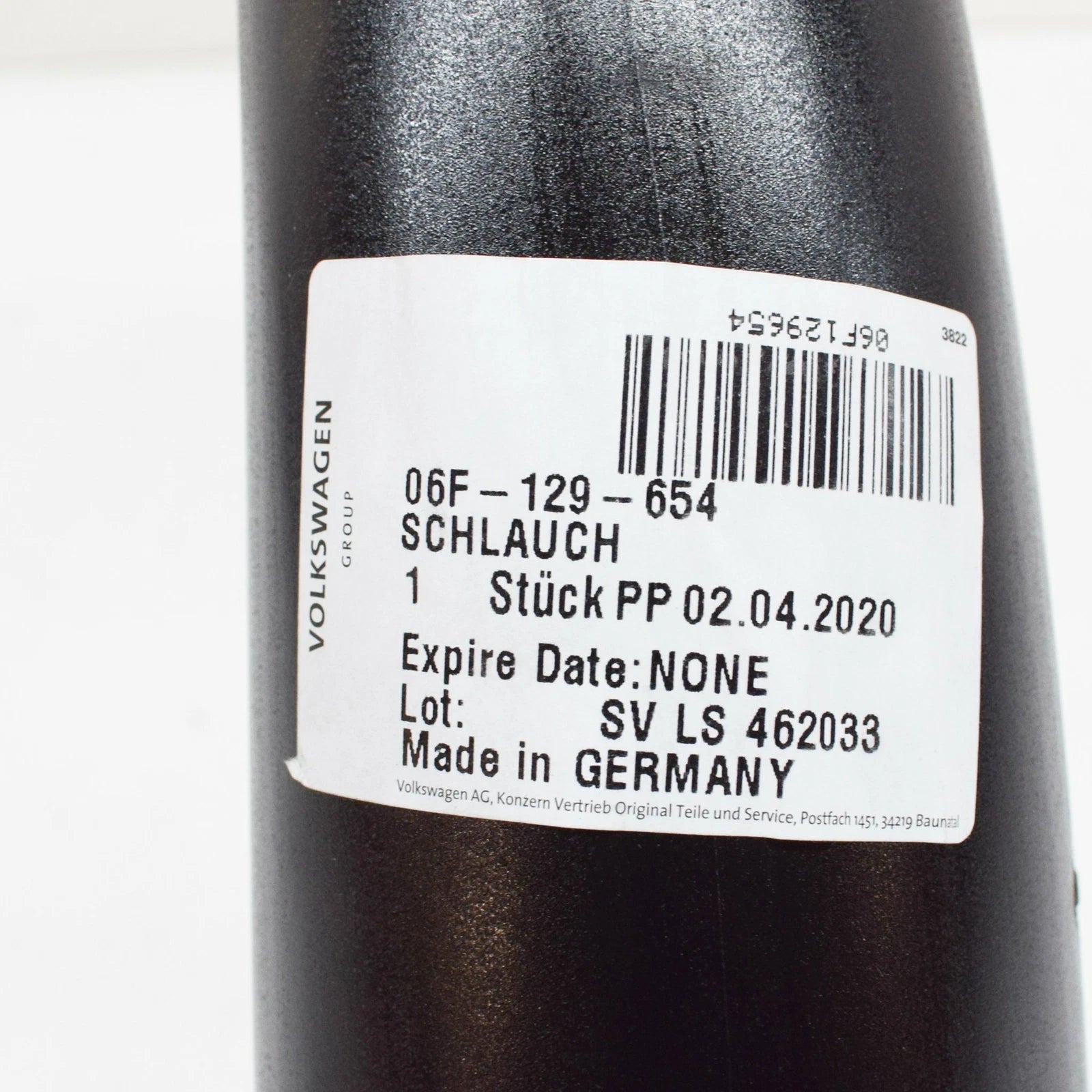 NEW AUDI A1 MK1 ENGINE AIR INTAKE HOSE 06F129654