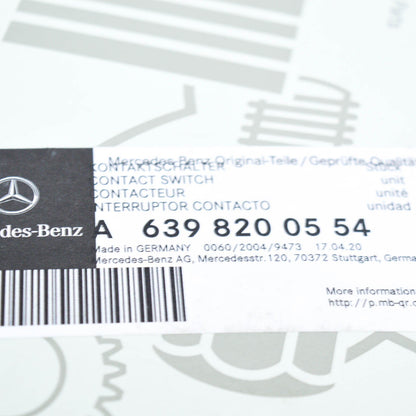 NEW MB VITO W639 SIDE LOADING DOOR CONTACT PINS A6398200554 ORIGINAL