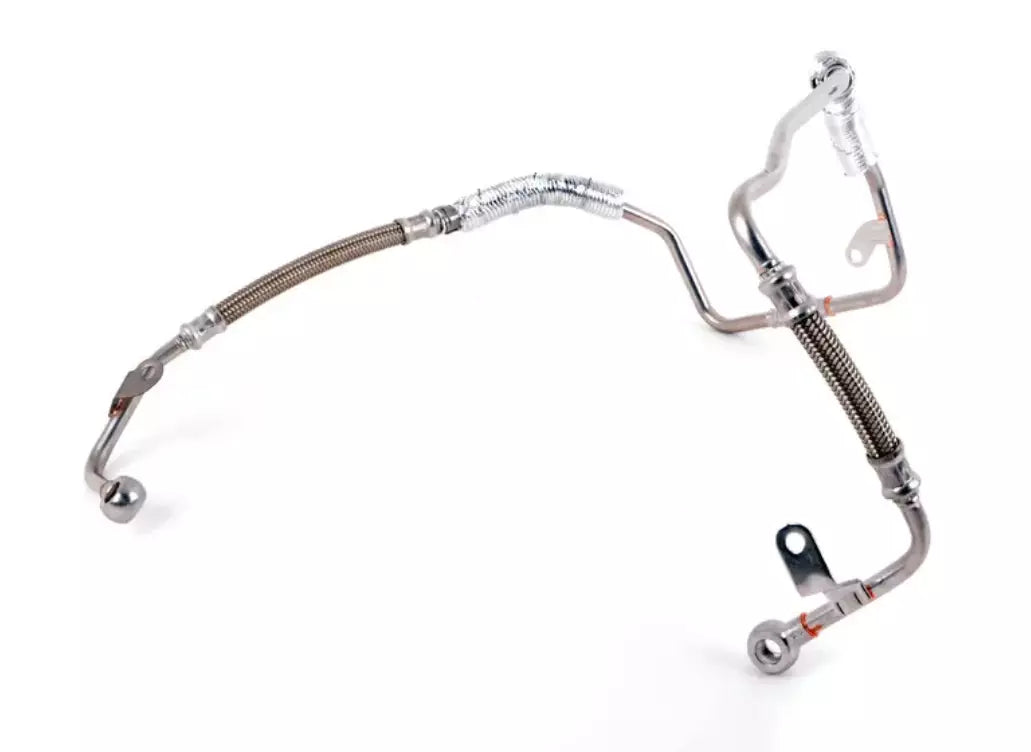 NEW BMW X5 E70 TURBOCHARGER OIL LINE 11427599233 7599233 ORIGINAL