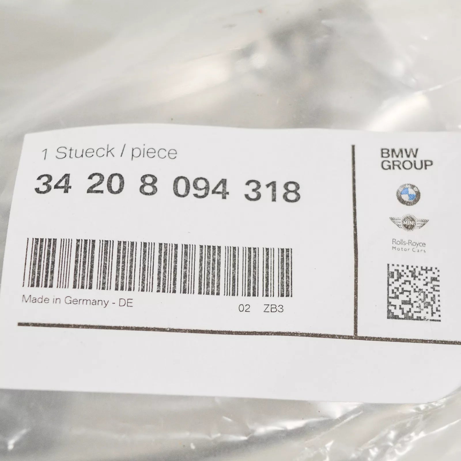 NEW BMW M2 COUPE F87 REAR RIGHT BRAKE PROTECTION PLATE 34208094318 ORIGINAL