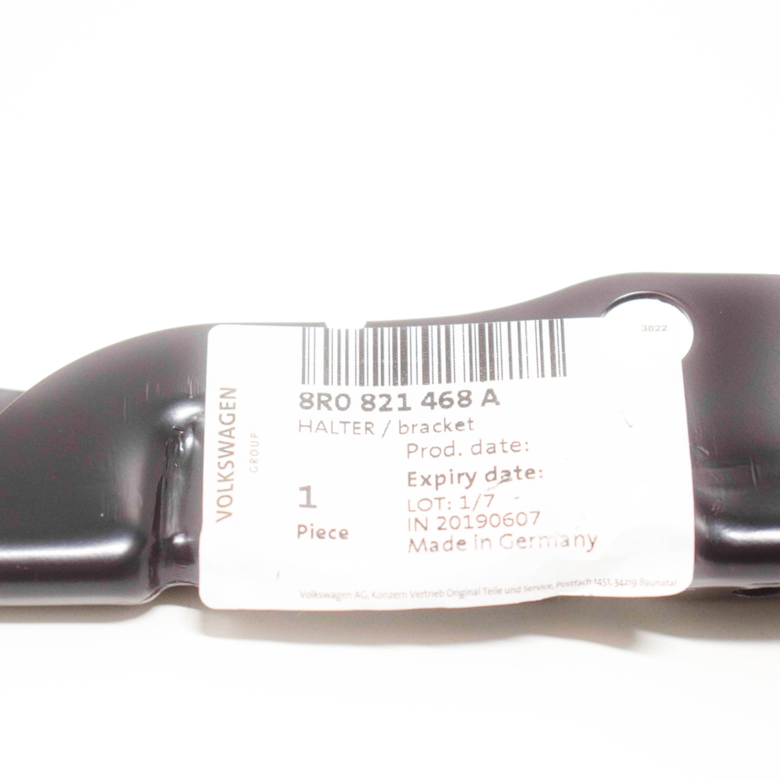 NEW AUDI Q5 8R FRONT RIGHT FENDER BRACKET 8R0821468A 2013 ORIGINAL