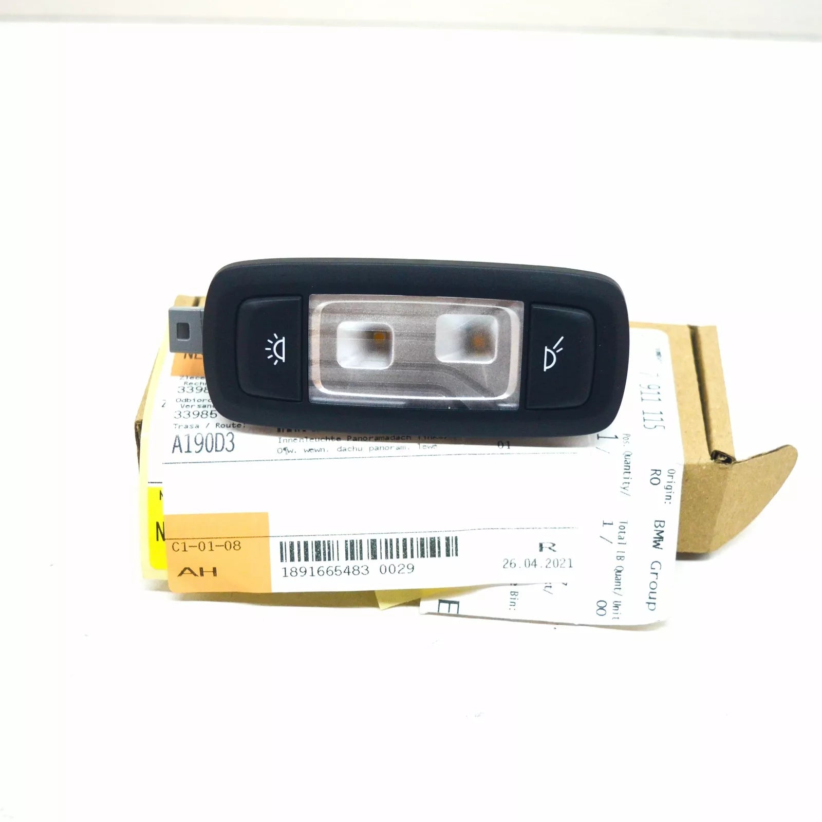 NEW BMW X5 G05 ROOF PANORAMA GLASS LEFT LIGHTING 63317911115 ORIGINAL