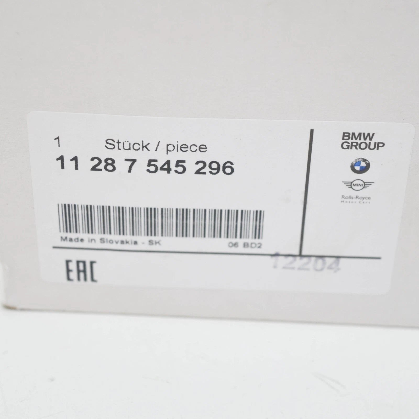 NEW BMW X5 E70 BELT TENSIONER 11287545296 7545296 ORIGINAL