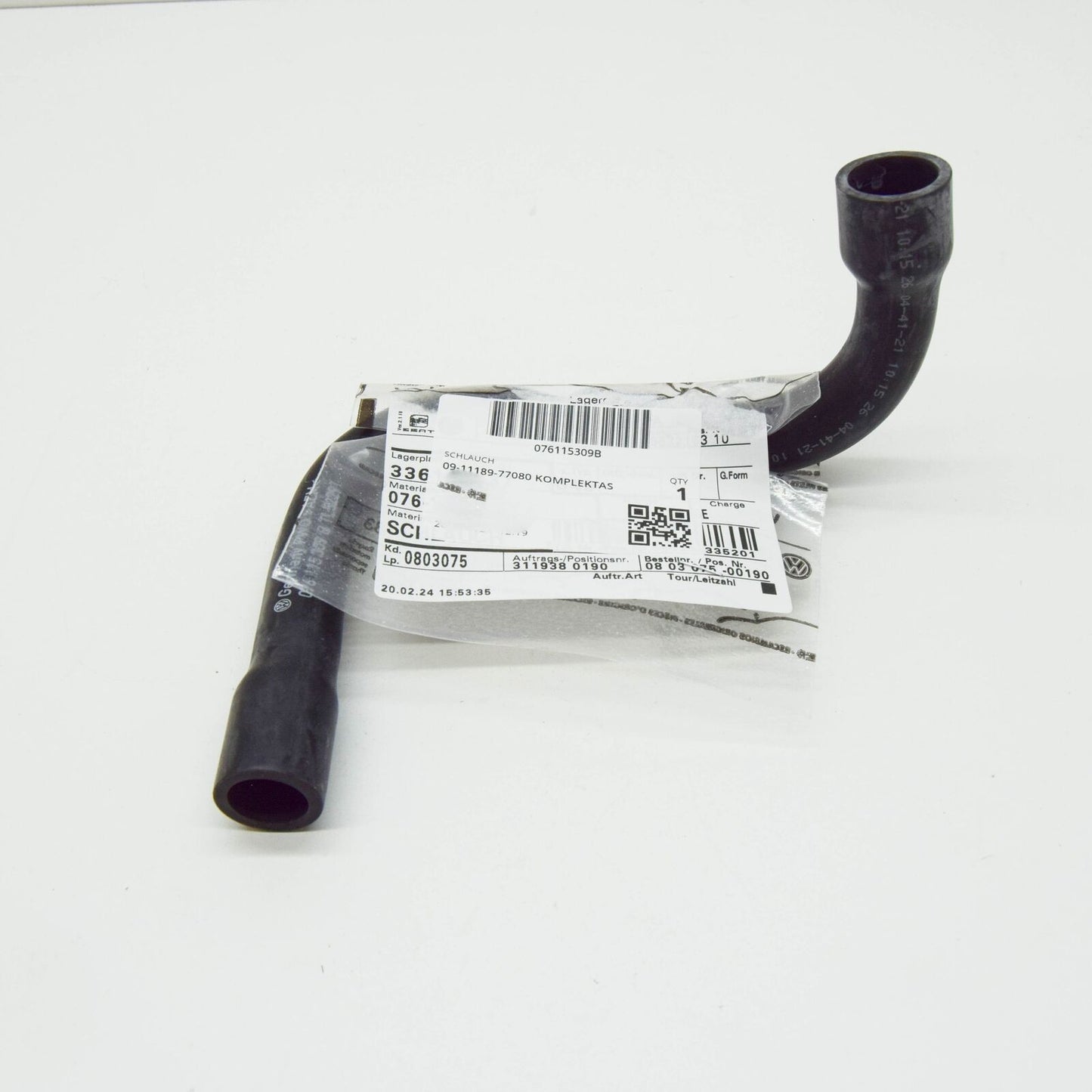 NEW VOLKSWAGEN CRAFTER 2F MK1 OIL SEPARATOR VENT HOSE 076115309B ORIGINAL