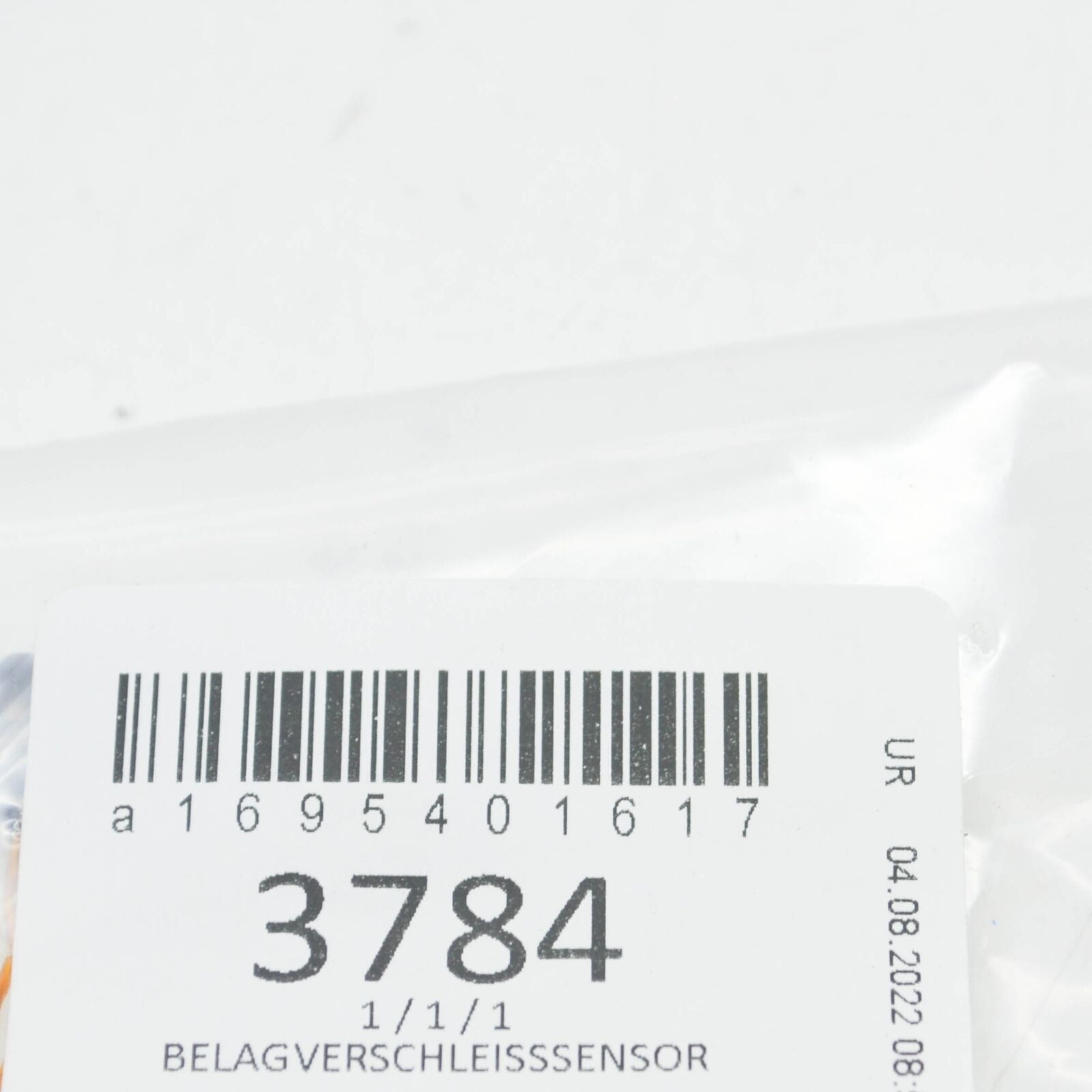 NEW MERCEDES-BENZ C W205 FRONT BRAKE PAD WEAR SENSOR A1695401617 ORIGINAL