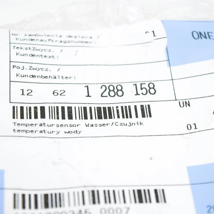 NEW BMW 7 E38 COOLANT TEMPERATURE SWITCH SENSOR 12621288158 4.4 PETROL ORIGINAL