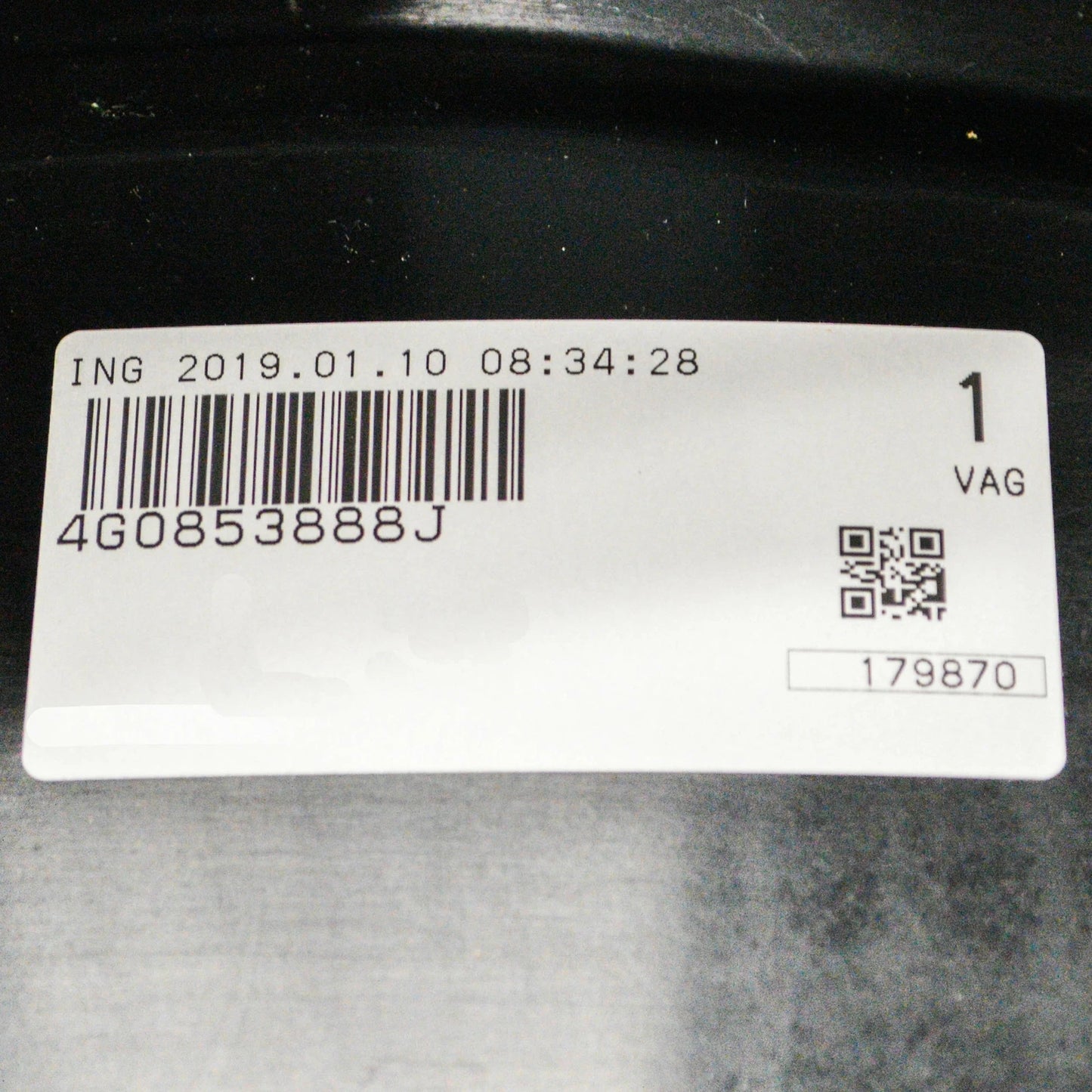 NEW AUDI A6 4G C7 FRONT RIGHT UNDERBODY WHEEL SPOILER 4G0853888J ORIGINAL