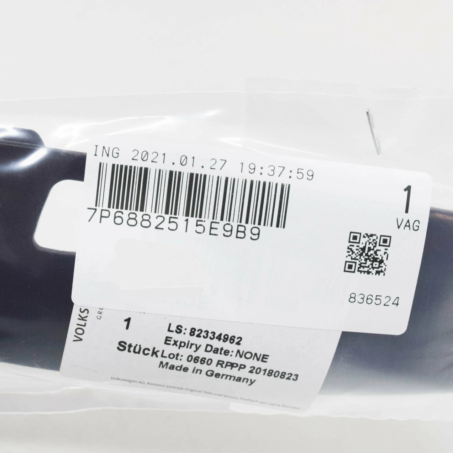 NEW VOLKSWAGENEN TOUAREG 7P FRONT LEFT SEAT SWITCH TRIM 7P6882515E9B9 ORIGINAL