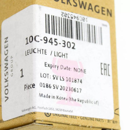 NEW VW ID.3 E11 RIGHT MIRROR ENTRY LIGHTING RHD 10C945302 ORIGINAL